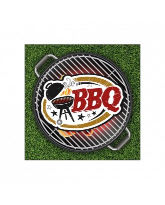 Servetele de masa, 20 buc, 33x33 cm, BBQ - AMBIENTE